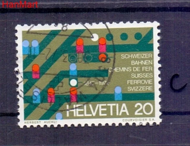 Znaczek Szwajcaria 1972 Stemplowane