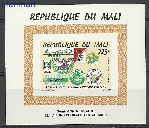 Znaczek Mali 1995 Czyste **