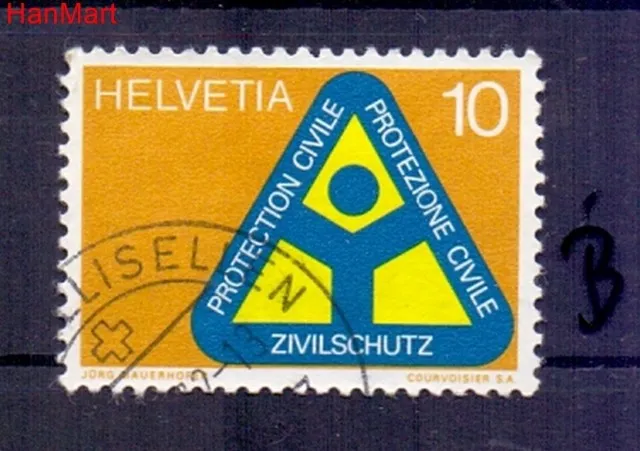 Znaczek Szwajcaria 1972 Stemplowane