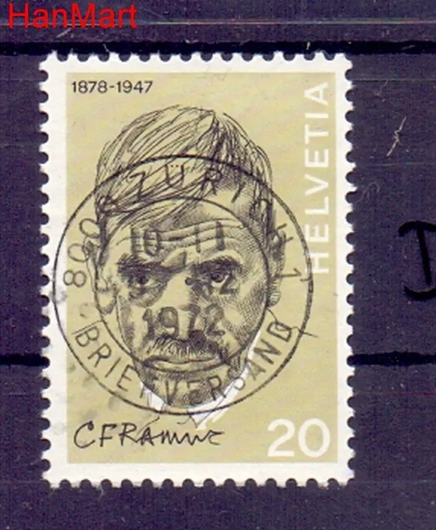 Znaczek Szwajcaria 1972 Stemplowane