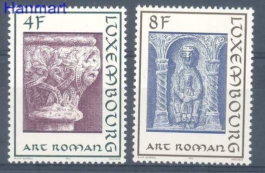 Znaczek Luksemburg 1973 Mi 866-867 Czyste **