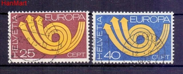 Znaczek Szwajcaria 1973 Stemplowane