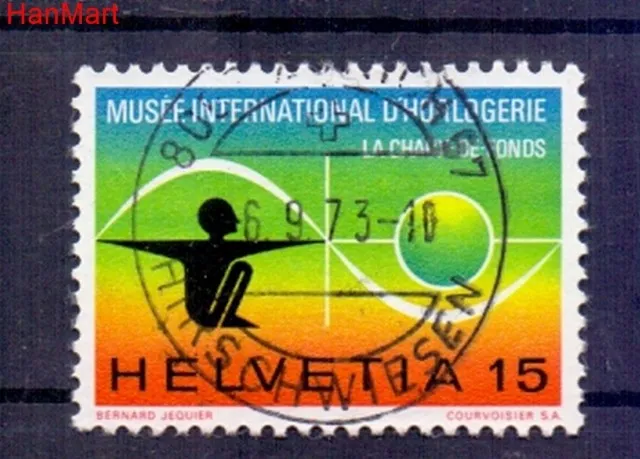 Znaczek Szwajcaria 1973 Stemplowane