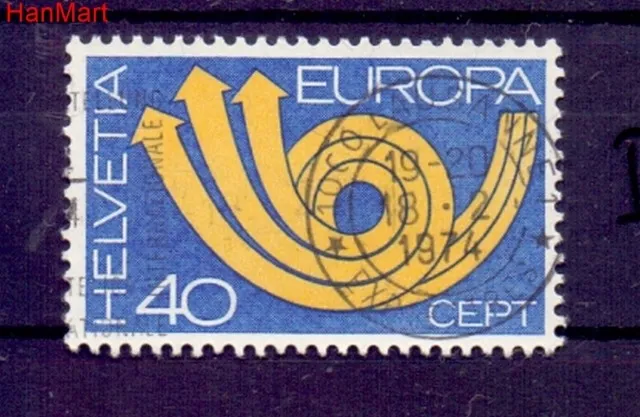 Znaczek Szwajcaria 1973 Stemplowane