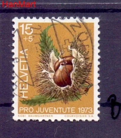 Znaczek Szwajcaria 1973 Stemplowane