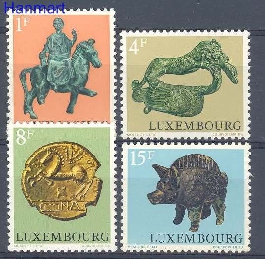 Znaczek Luksemburg 1973 Mi 858-861 Czyste **
