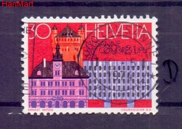 Znaczek Szwajcaria 1974 Stemplowane