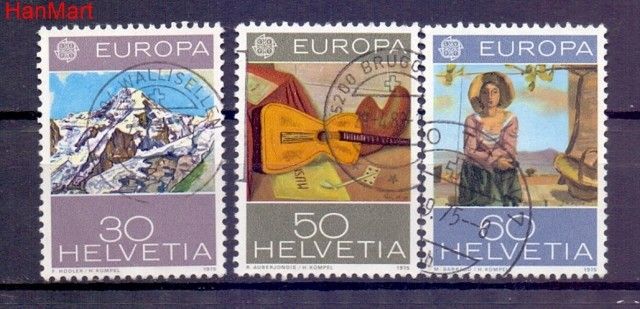 Znaczek Szwajcaria 1975 Stemplowane