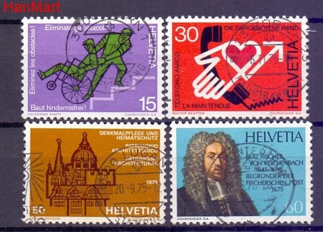 Znaczek Szwajcaria 1975 Stemplowane