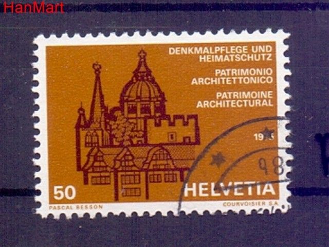 Znaczek Szwajcaria 1975 Stemplowane