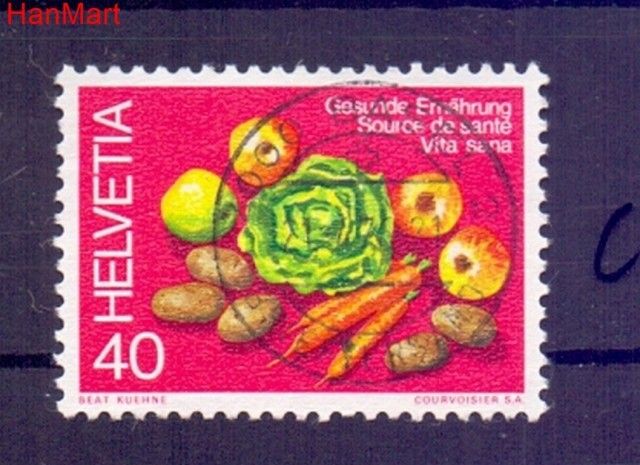 Znaczek Szwajcaria 1976 Stemplowane
