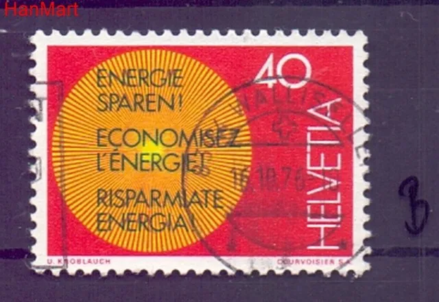 Znaczek Szwajcaria 1976 Stemplowane