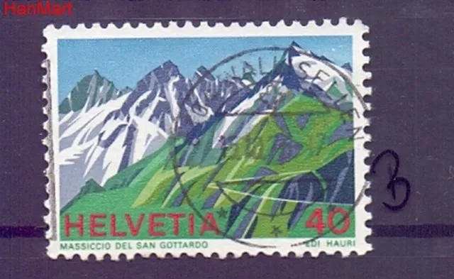Znaczek Szwajcaria 1976 Stemplowane