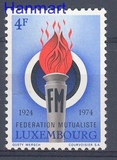 Znaczek Luksemburg 1974 Mi 877 Czyste **