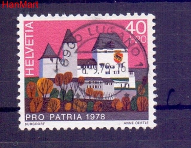 Znaczek Szwajcaria 1978 Stemplowane
