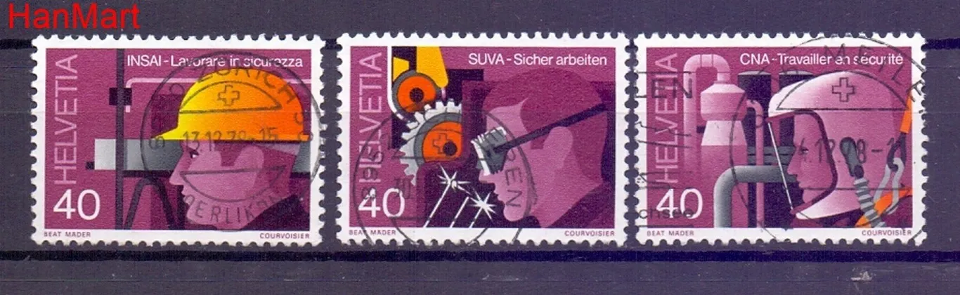Znaczek Szwajcaria 1978 Stemplowane