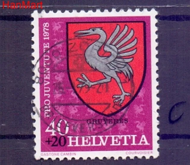 Znaczek Szwajcaria 1978 Stemplowane