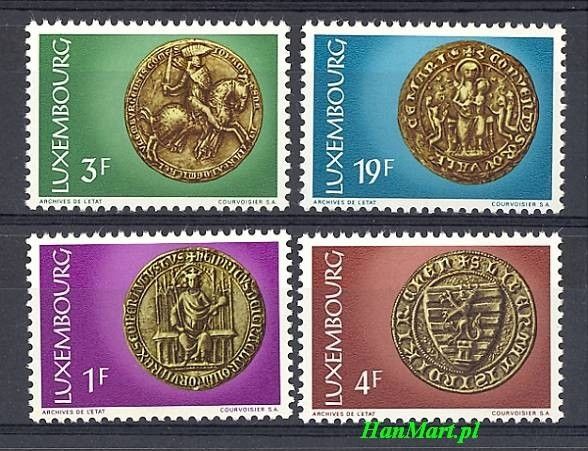 Znaczek Luksemburg 1974 Mi 878-881 Czyste **