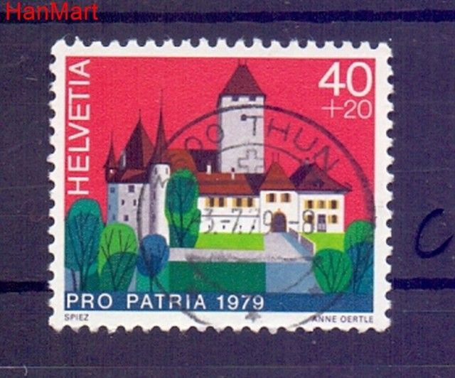 Znaczek Szwajcaria 1979 Stemplowane