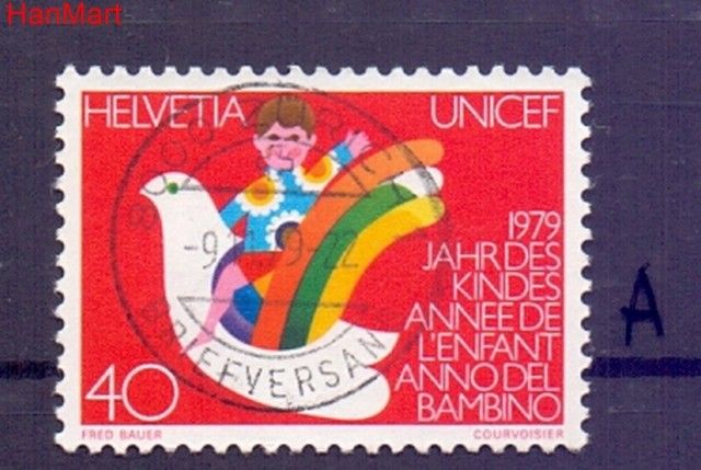Znaczek Szwajcaria 1979 Stemplowane