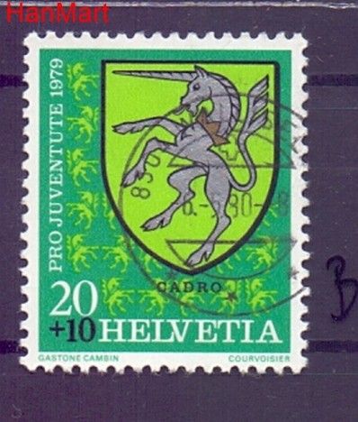 Znaczek Szwajcaria 1979 Stemplowane