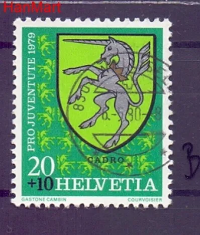 Znaczek Szwajcaria 1979 Stemplowane