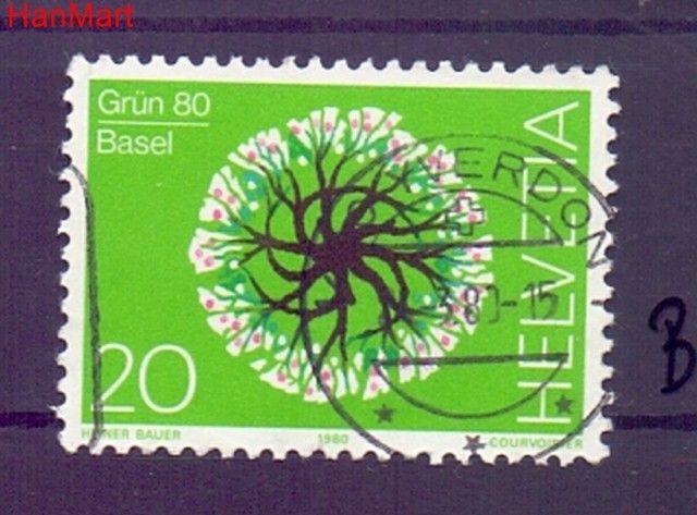 Znaczek Szwajcaria 1980 Stemplowane