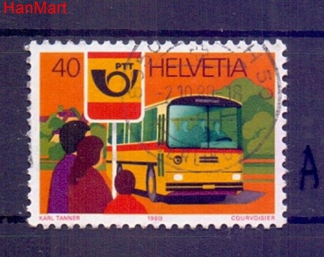 Znaczek Szwajcaria 1980 Stemplowane