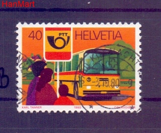 Znaczek Szwajcaria 1980 Stemplowane
