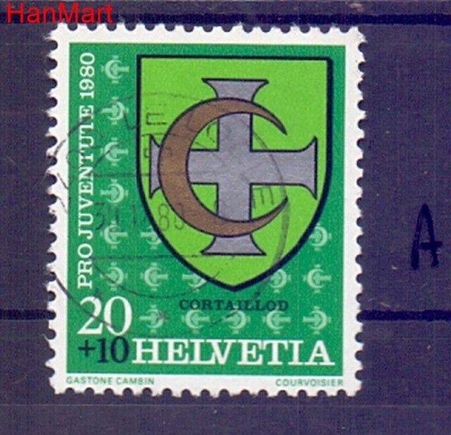 Znaczek Szwajcaria 1980 Stemplowane