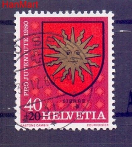 Znaczek Szwajcaria 1980 Stemplowane