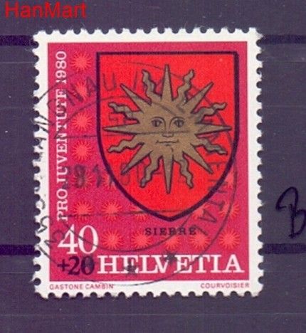 Znaczek Szwajcaria 1980 Stemplowane