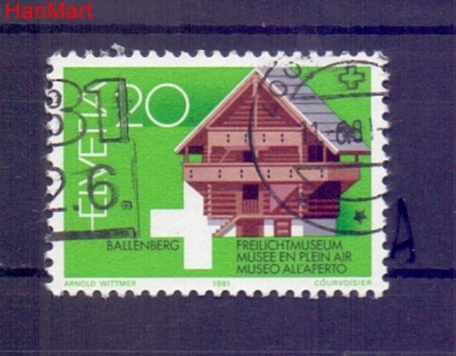 Znaczek Szwajcaria 1981 Stemplowane