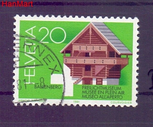 Znaczek Szwajcaria 1981 Stemplowane