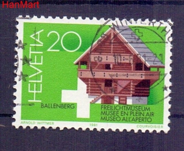 Znaczek Szwajcaria 1981 Stemplowane