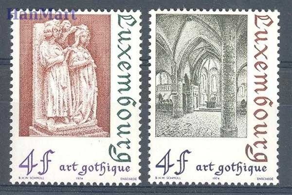 Znaczek Luksemburg 1974 Mi 887-888 Czyste **