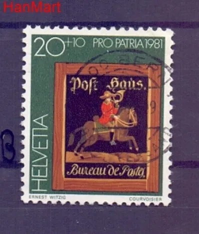 Znaczek Szwajcaria 1981 Stemplowane