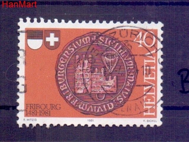 Znaczek Szwajcaria 1981 Stemplowane