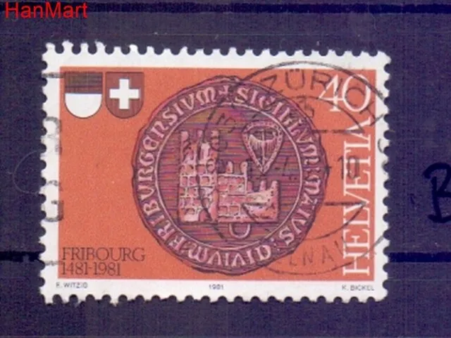 Znaczek Szwajcaria 1981 Stemplowane