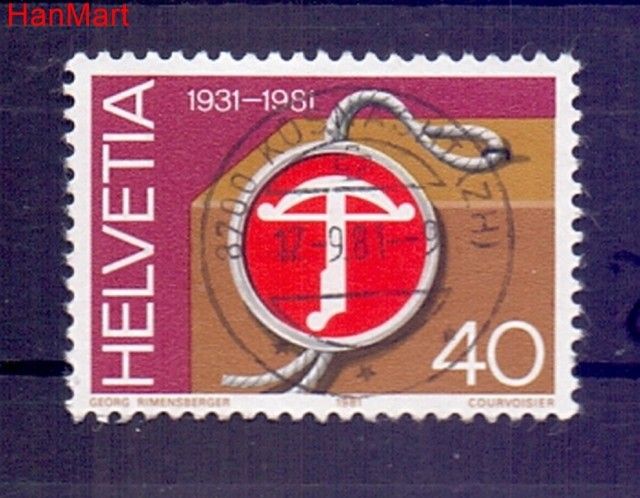 Znaczek Szwajcaria 1981 Stemplowane