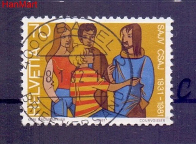 Znaczek Szwajcaria 1981 Stemplowane