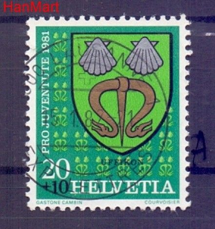 Znaczek Szwajcaria 1981 Stemplowane