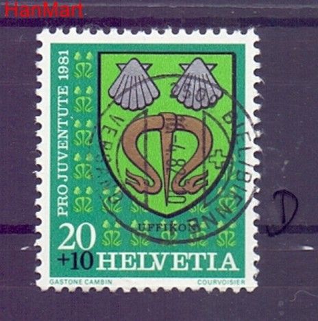 Znaczek Szwajcaria 1981 Stemplowane