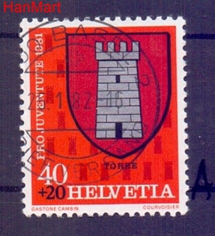 Znaczek Szwajcaria 1981 Stemplowane