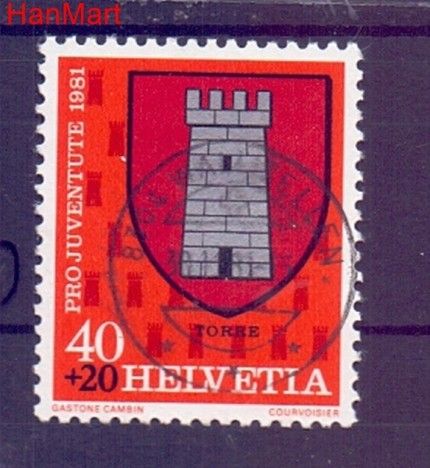 Znaczek Szwajcaria 1981 Stemplowane