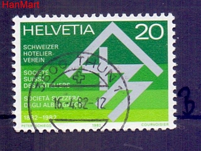 Znaczek Szwajcaria 1982 Stemplowane