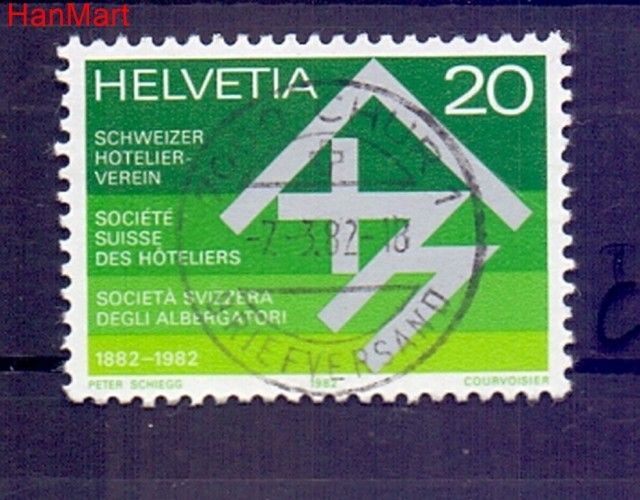 Znaczek Szwajcaria 1982 Stemplowane