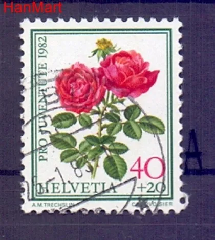 Znaczek Szwajcaria 1982 Stemplowane