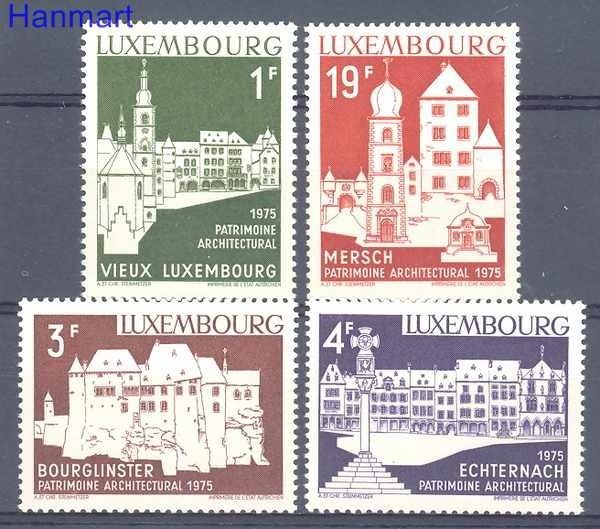 Znaczek Luksemburg 1975 Mi 900-903 Czyste **