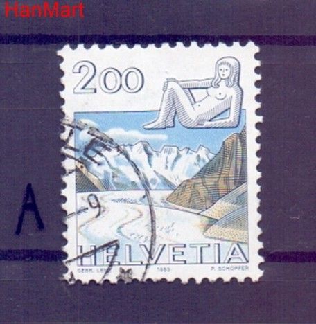 Znaczek Szwajcaria 1983 Stemplowane